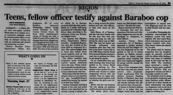 Clipping from The Daily Register